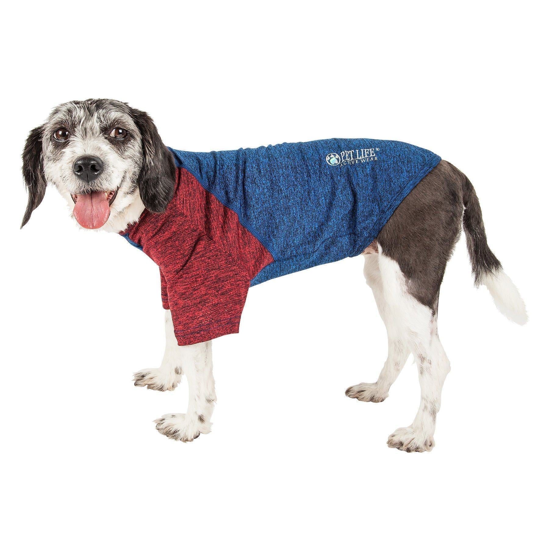 Pet Life® Active 'Hybreed' 4-Way-Stretch Fitness Performance Dog T-Shirt