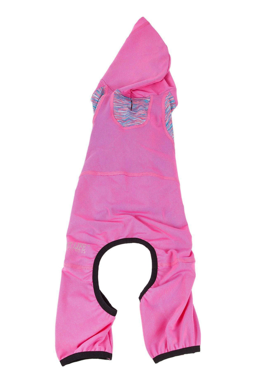 Pet Life® Active 'Pawsterity' Mediumweight 4-Way-Stretch Yoga Fitness Dog Tracksuit Hoodie