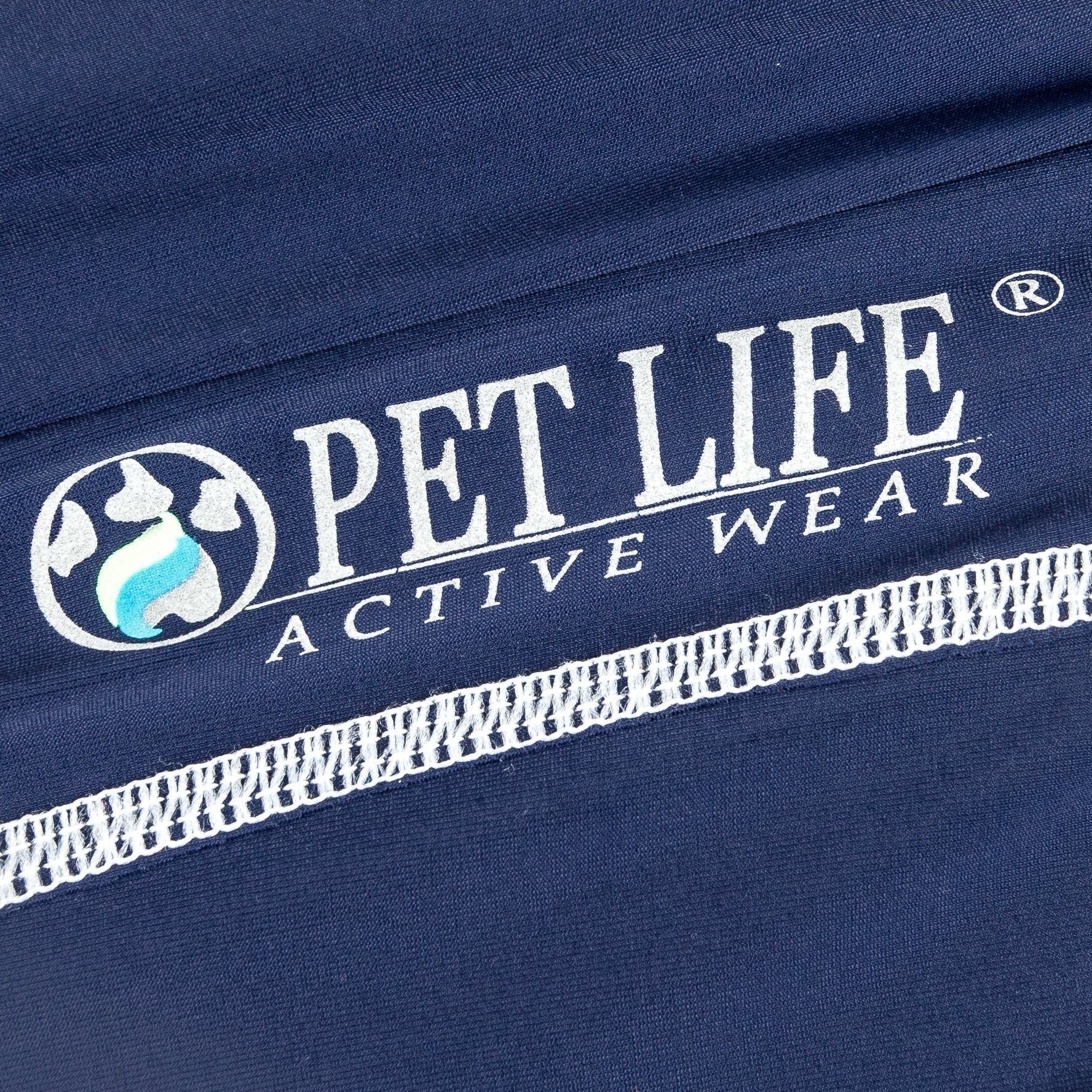 Pet Life®  Active 'Racerbark' 4-Way-Stretch Yoga Fitness Dog T-Shirt Tank Top