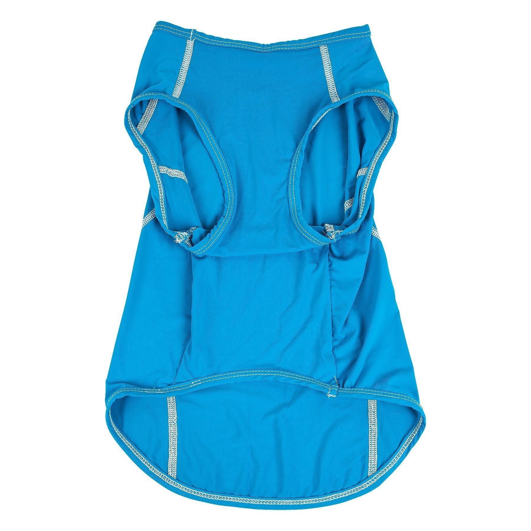 Pet Life®  Active 'Racerbark' 4-Way-Stretch Yoga Fitness Dog T-Shirt Tank Top