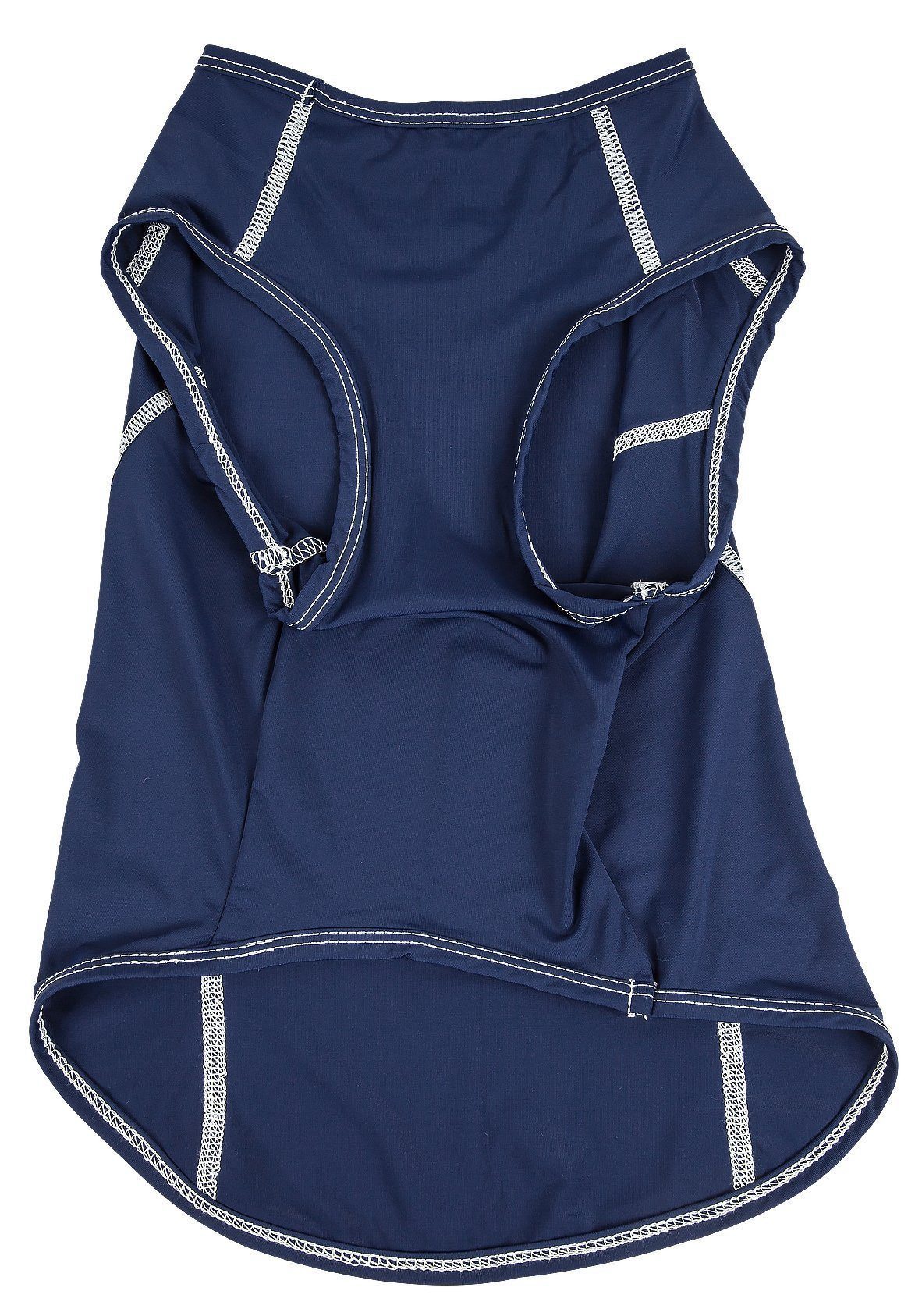 Pet Life®  Active 'Racerbark' 4-Way-Stretch Yoga Fitness Dog T-Shirt Tank Top