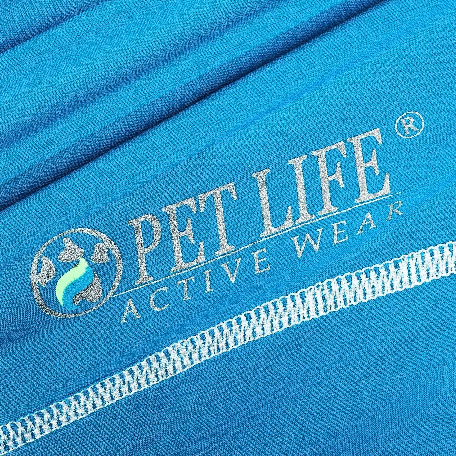 Pet Life®  Active 'Racerbark' 4-Way-Stretch Yoga Fitness Dog T-Shirt Tank Top
