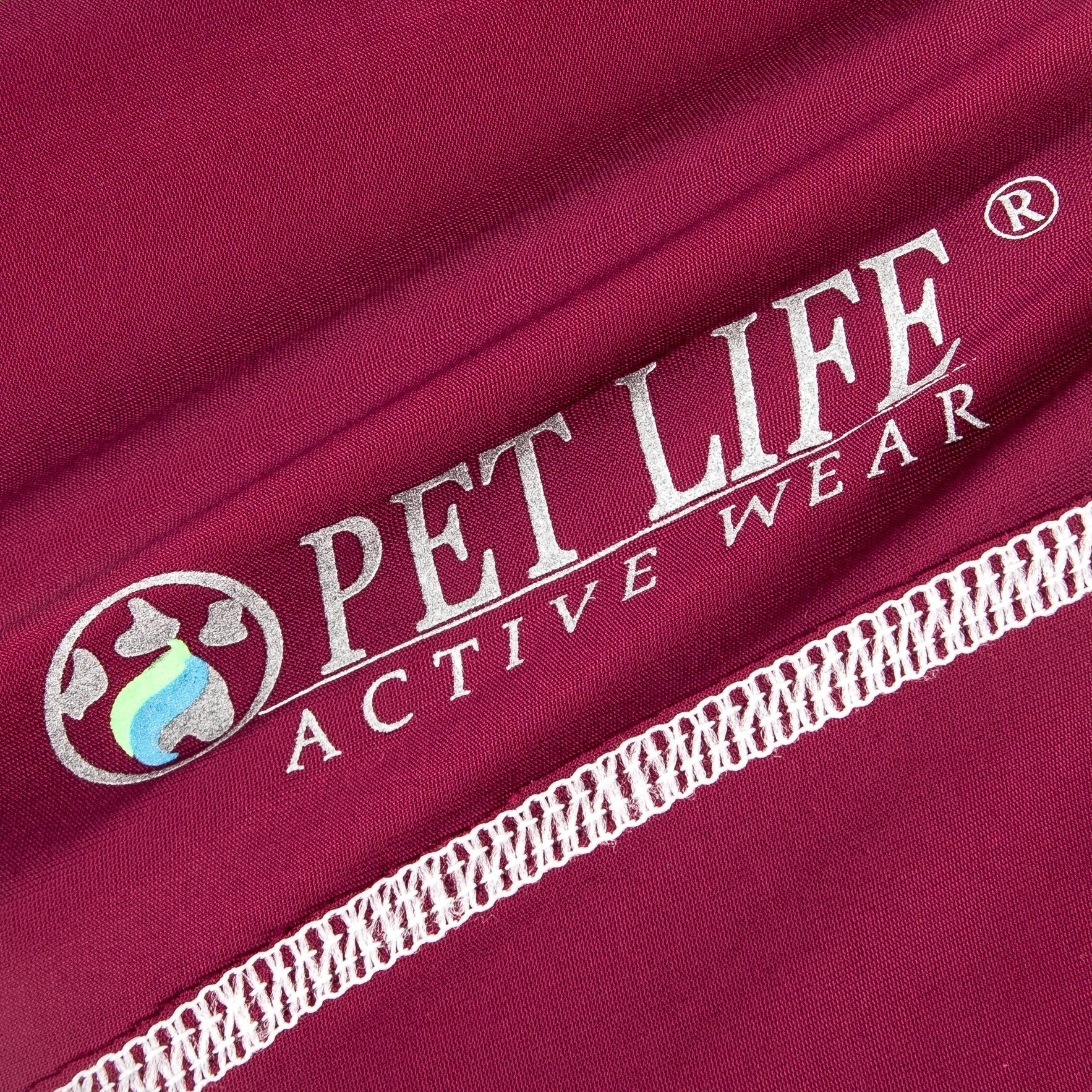Pet Life®  Active 'Racerbark' 4-Way-Stretch Yoga Fitness Dog T-Shirt Tank Top