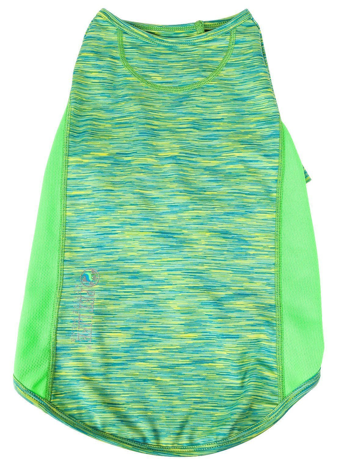 Pet Life® Active 'Warf Speed' Heathered Ultra-Stretch Yoga Fitness Dog T-Shirt