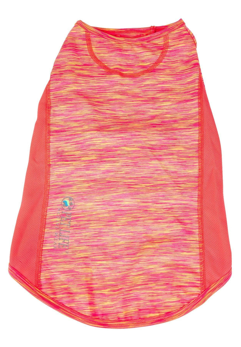 Pet Life® Active 'Warf Speed' Heathered Ultra-Stretch Yoga Fitness Dog T-Shirt