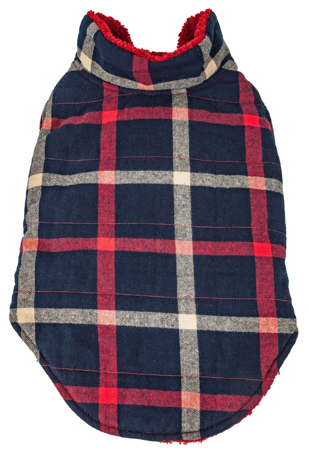 Pet Life®  'Allegiance' Classical Insulated Plaid Fashion Dog Jacket