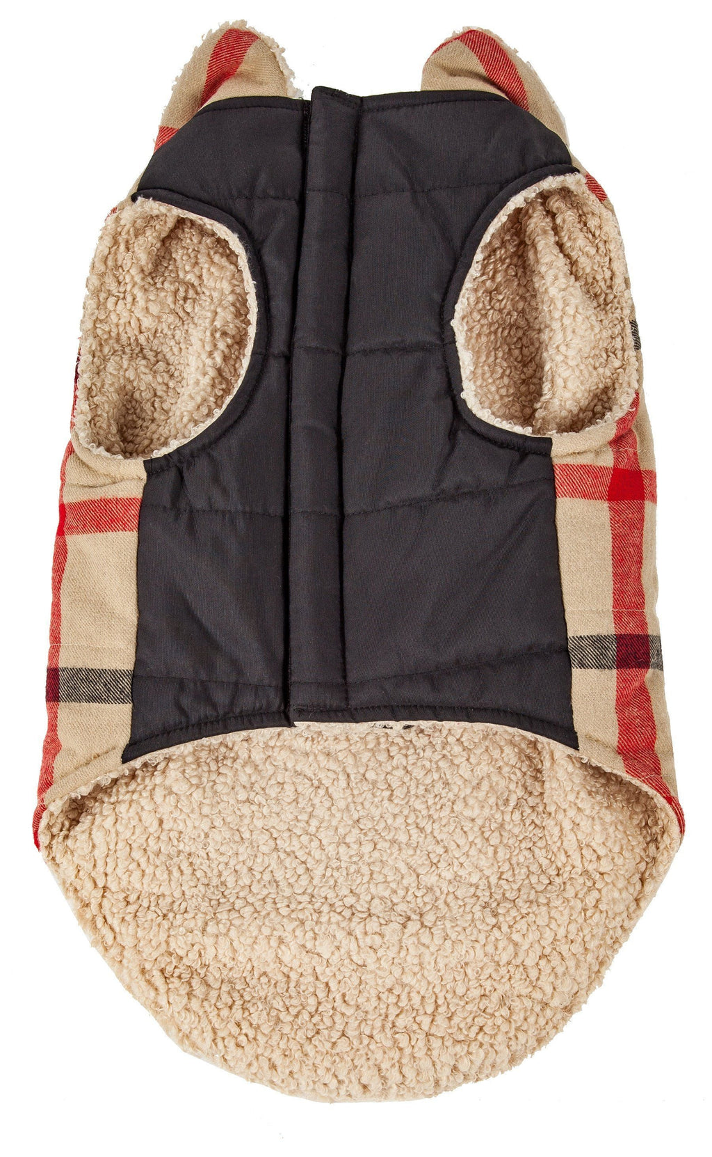 Pet Life®  'Allegiance' Classical Insulated Plaid Fashion Dog Jacket