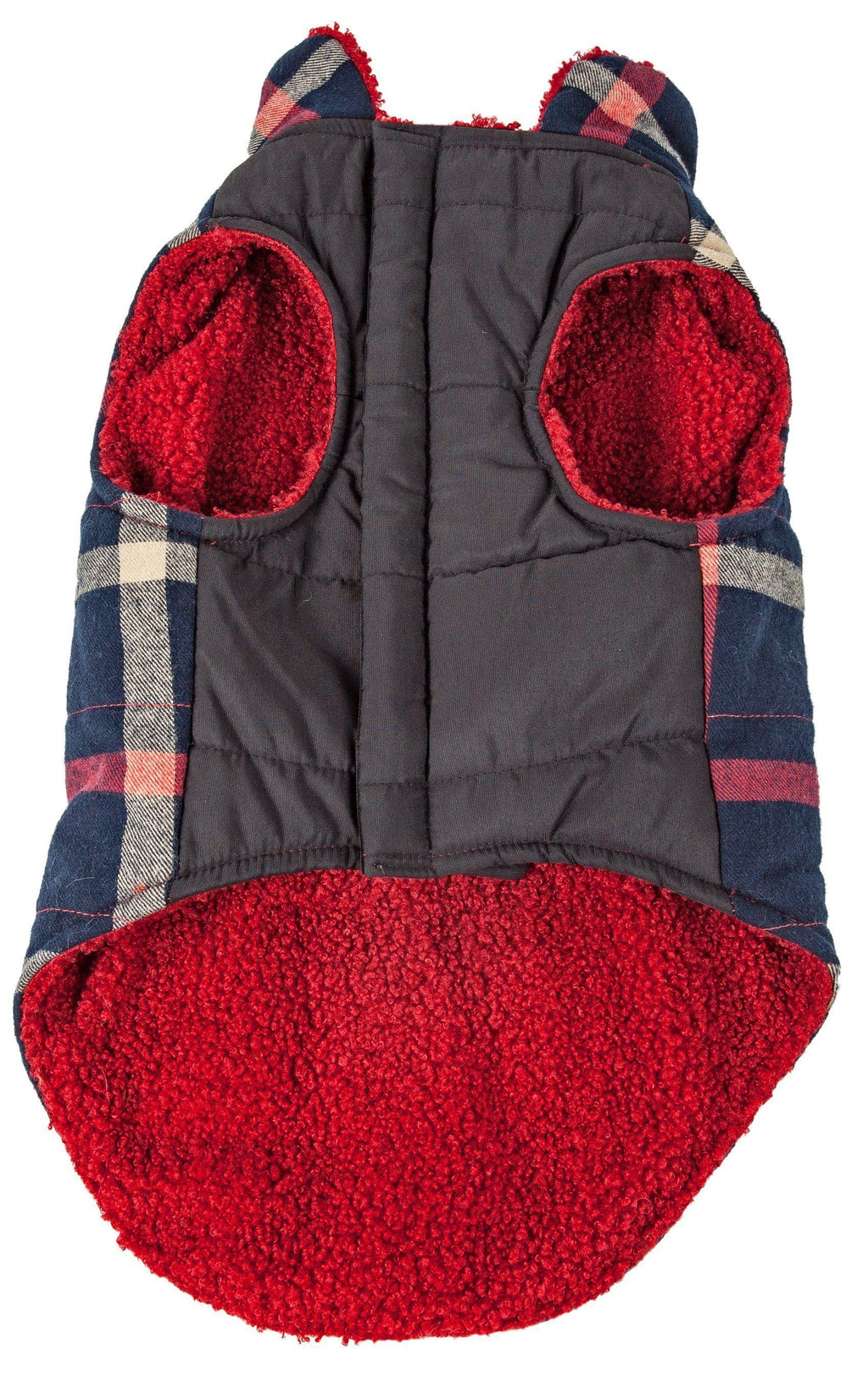 Pet Life®  'Allegiance' Classical Insulated Plaid Fashion Dog Jacket