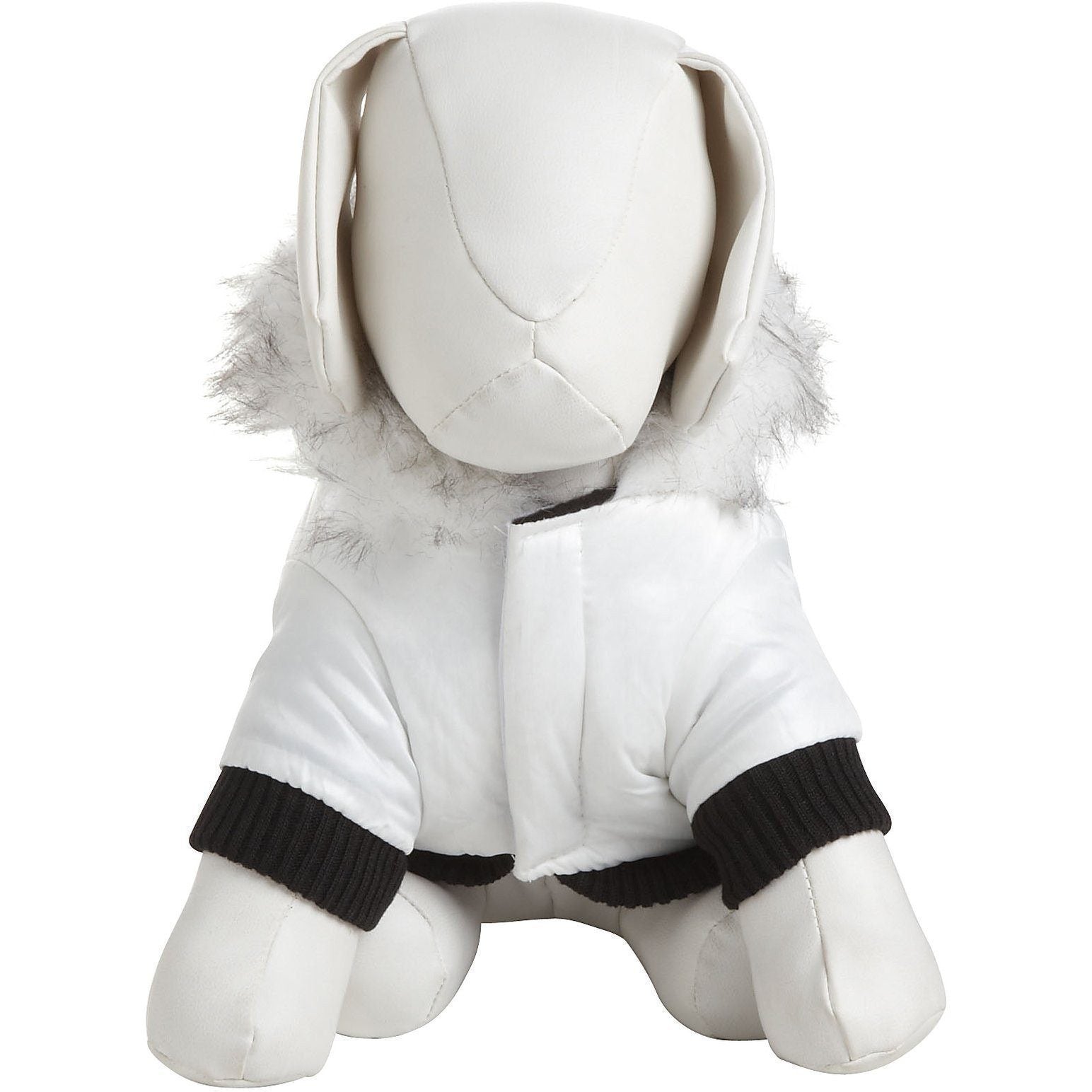 Pet Life® Aspen Winter-White 3M Insulated Fashion Pet Parka Dog Coat