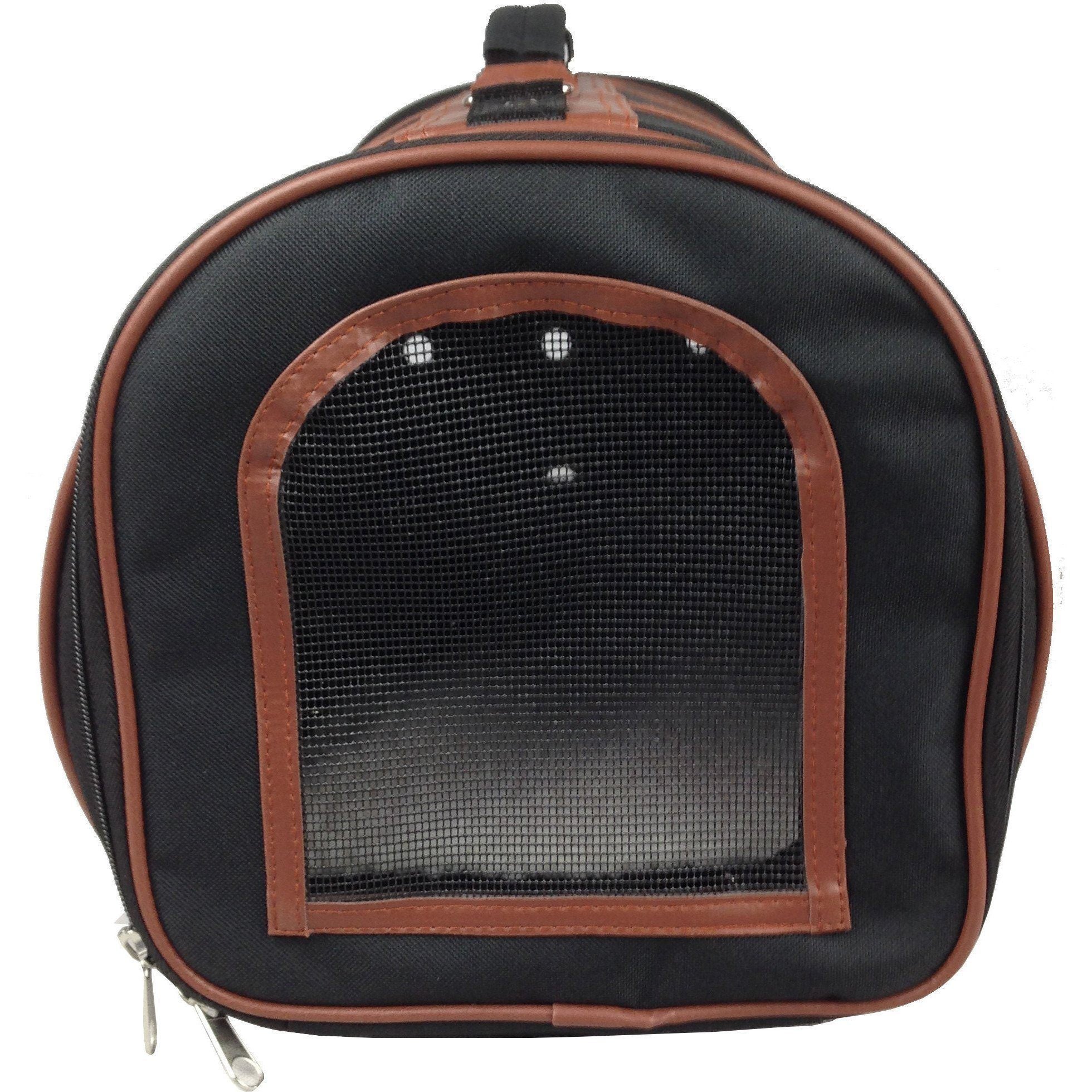 Pet Life® 'Bark Avenue' Cylindrical Airline Approved Fashion Designer Posh Pet Carrier
