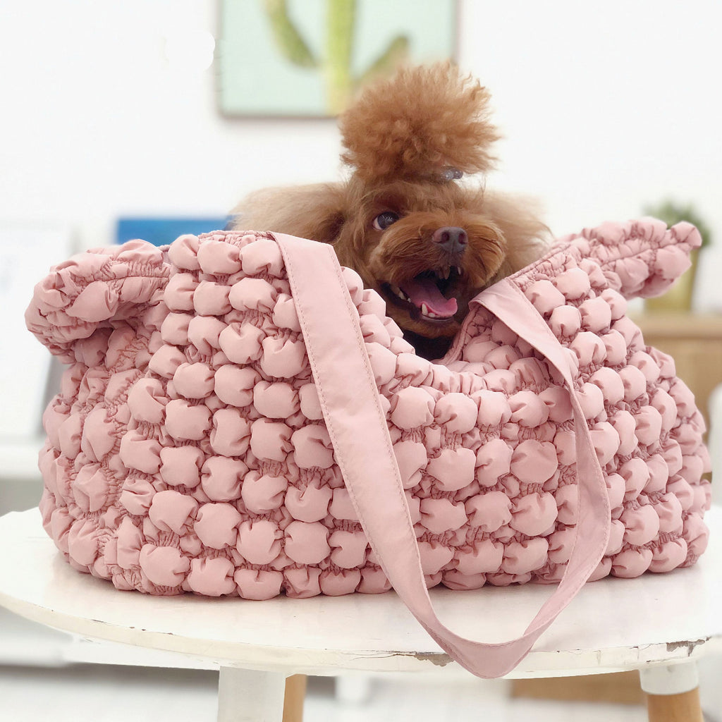 Pet Life® 'Bubble Vogue' Ultra-Plush Fashion Designer Pet Carrier
