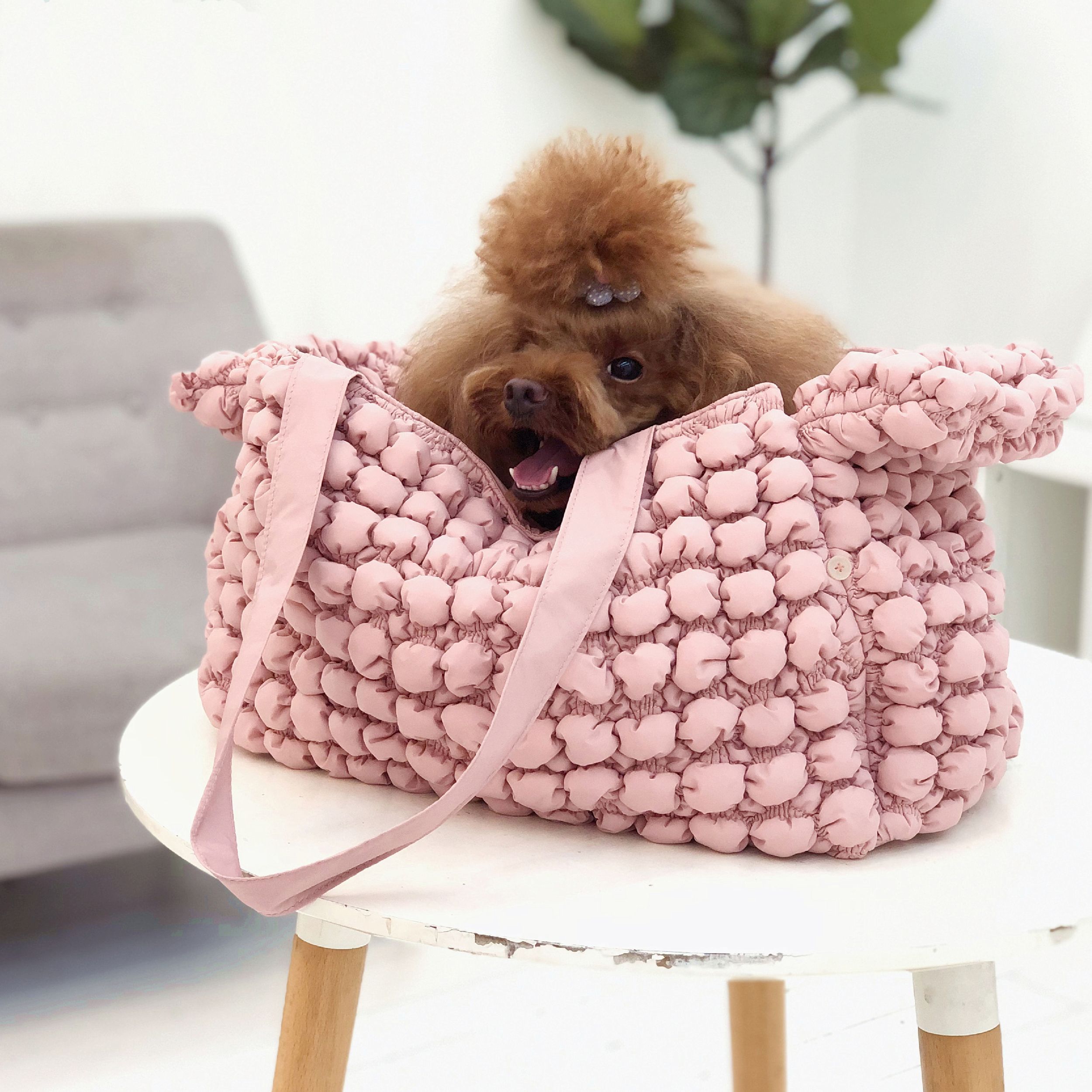 Pet Life® 'Bubble Vogue' Ultra-Plush Fashion Designer Pet Carrier