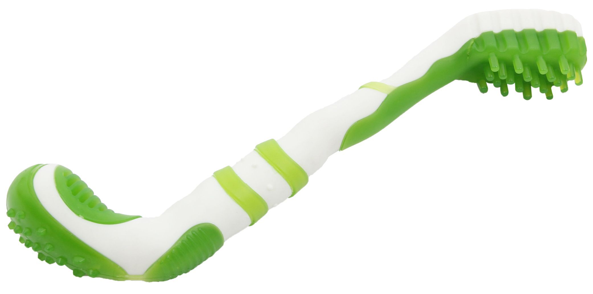 Pet Life® 'Denta-Brush' TPR Durable Tooth Brush and Pet Toy