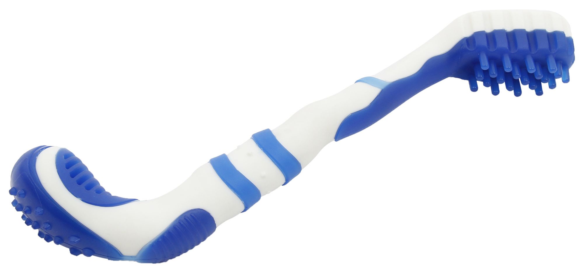 Pet Life® 'Denta-Brush' TPR Durable Tooth Brush and Pet Toy