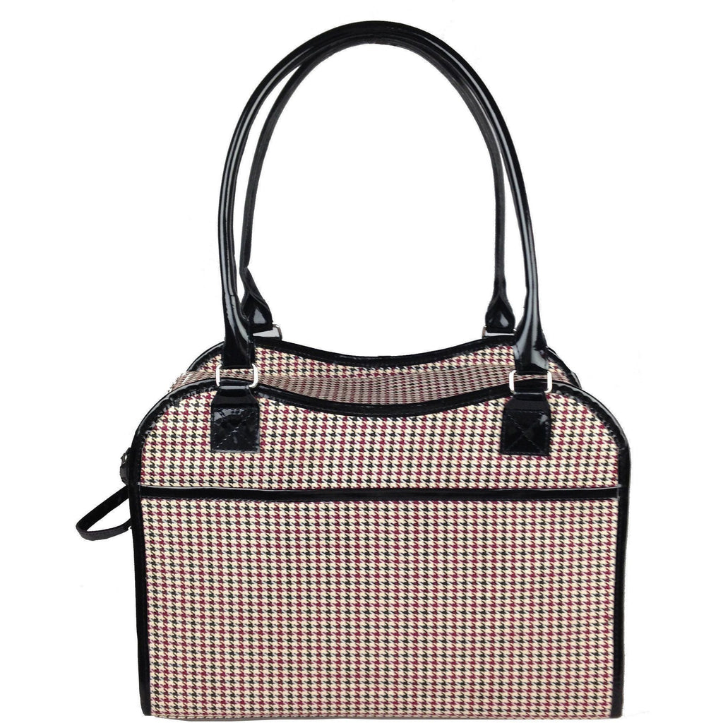 Pet Life® Exquisite Airline Approved Designer Travel Pet Handbag Carrier