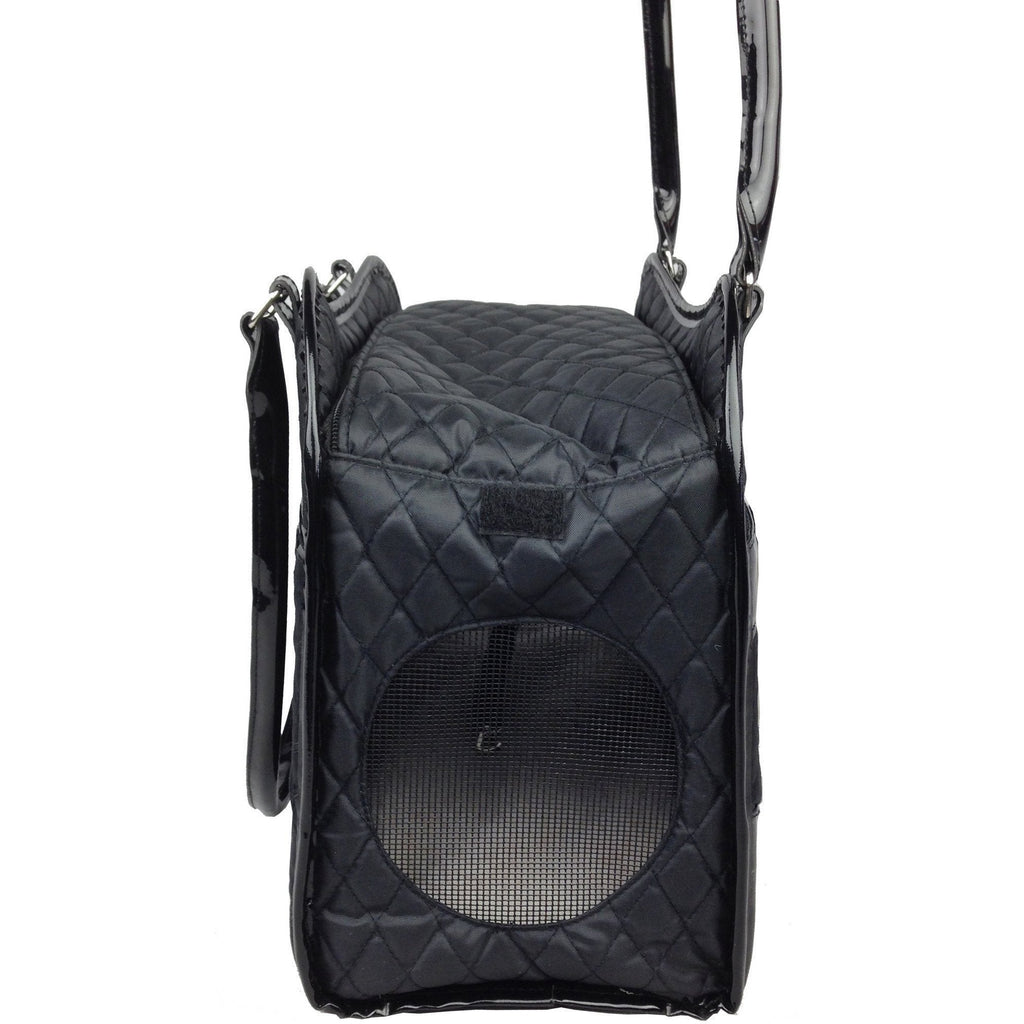 Pet Life® Exquisite Airline Approved Designer Travel Pet Handbag Carrier