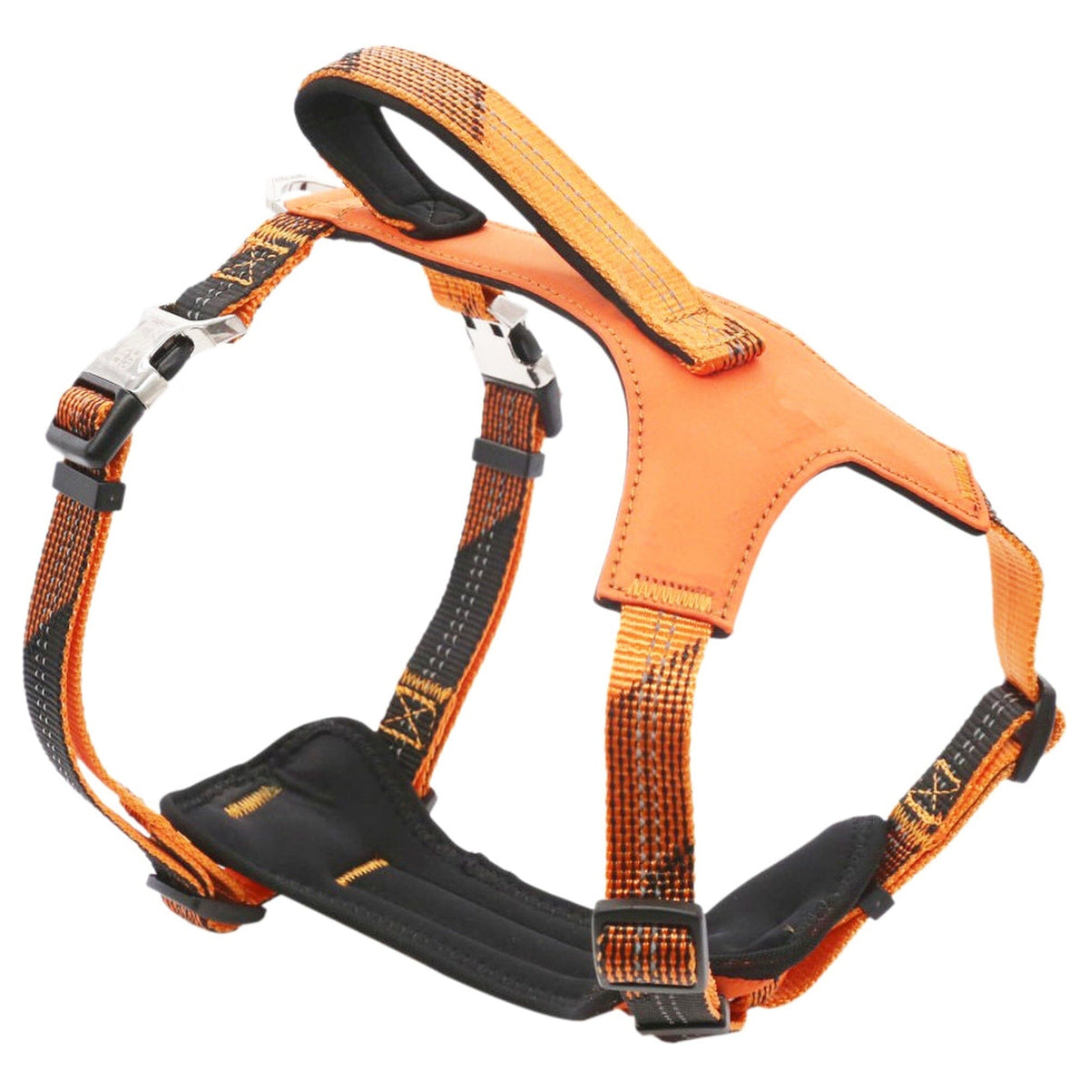 Pet Life® 2-in-1 Shock Absorbing Neoprene Padded Reflective Dog Leash and Harness