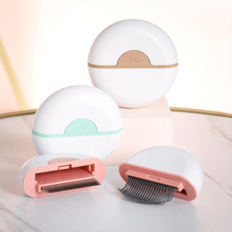 Pet Life® 'LYNX' 2-in-1 Travel Connecting Grooming Pet Comb and De-shedder