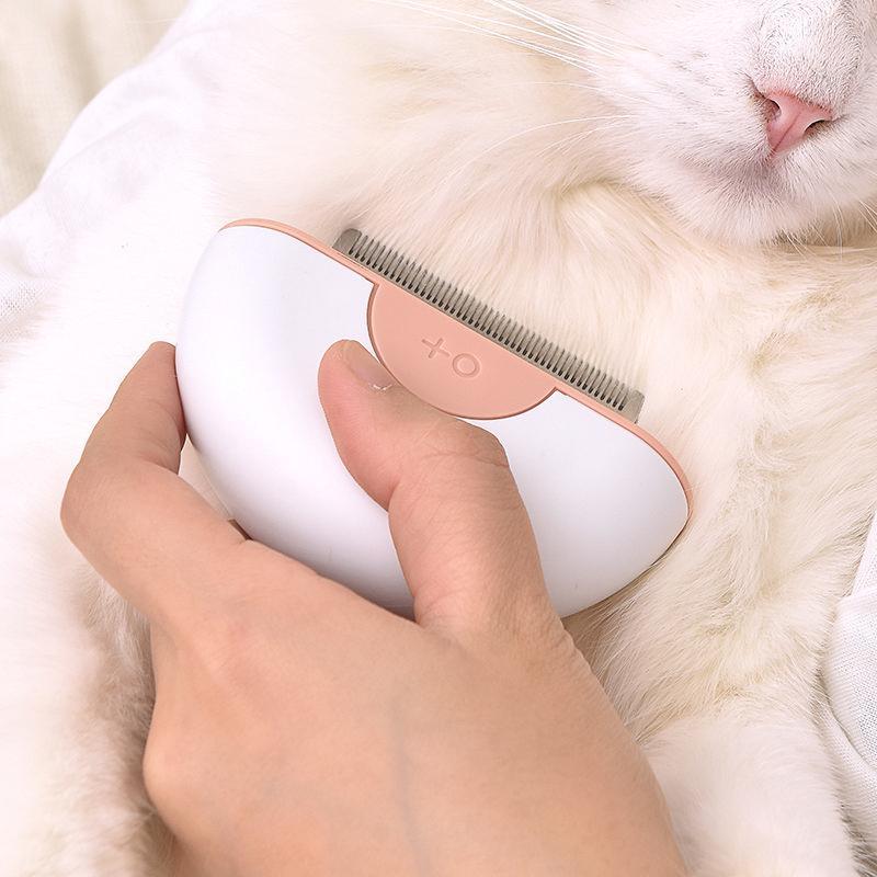 Pet Life® 'LYNX' 2-in-1 Travel Connecting Grooming Pet Comb and De-shedder