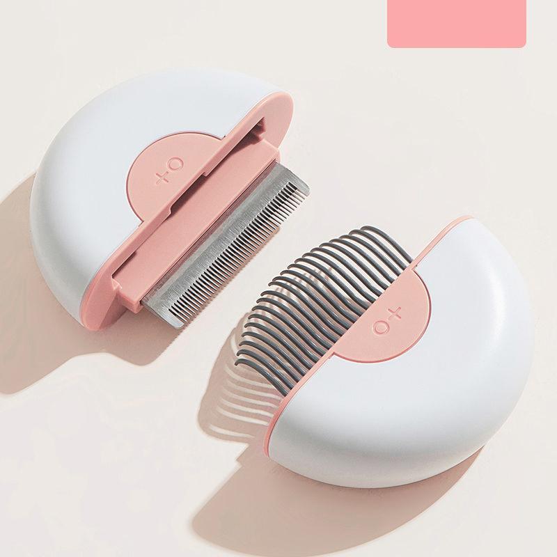 Pet Life® 'LYNX' 2-in-1 Travel Connecting Grooming Pet Comb and De-shedder