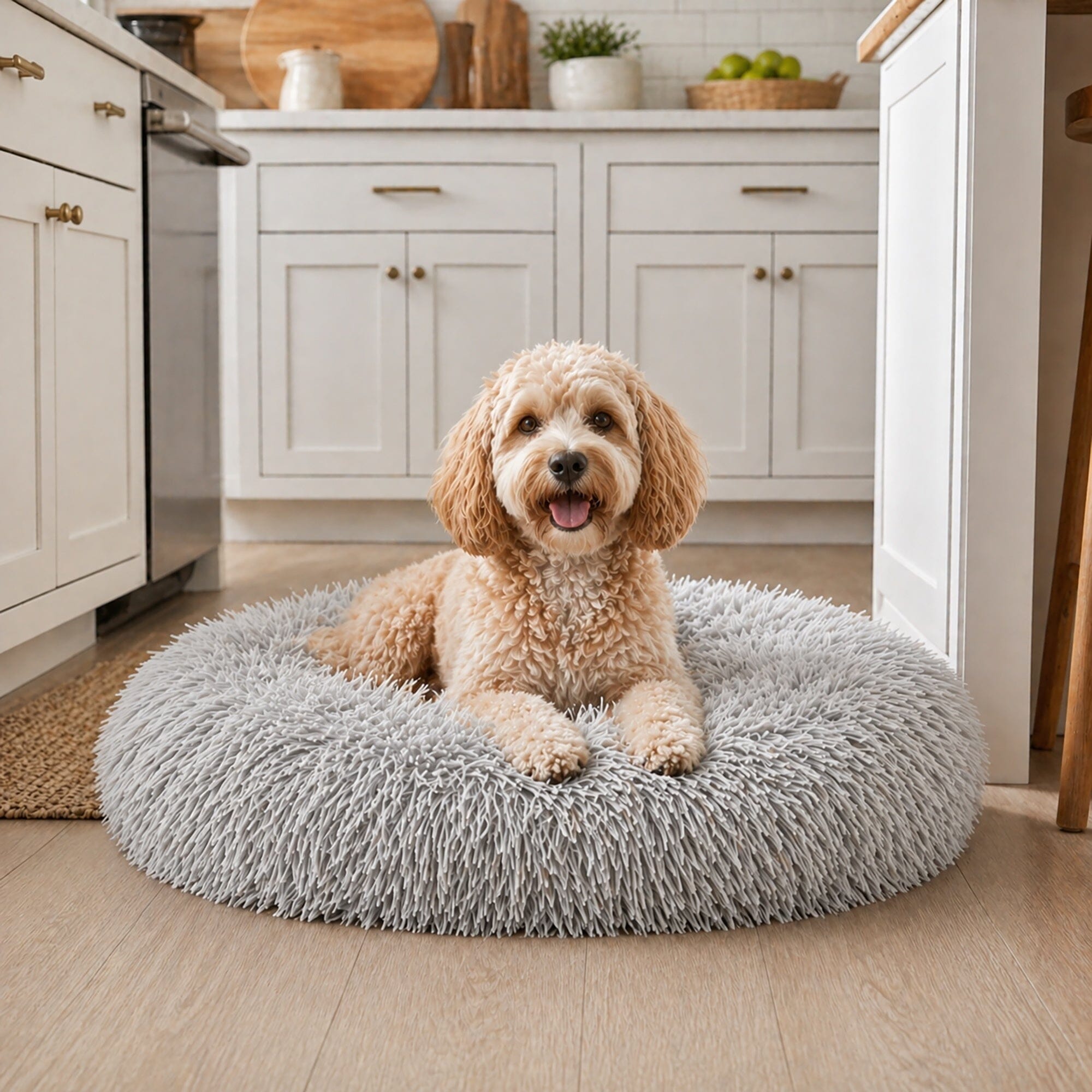 Pet Life® 'Nestler' High-Grade Plush and Soft Rounded Pet Bed