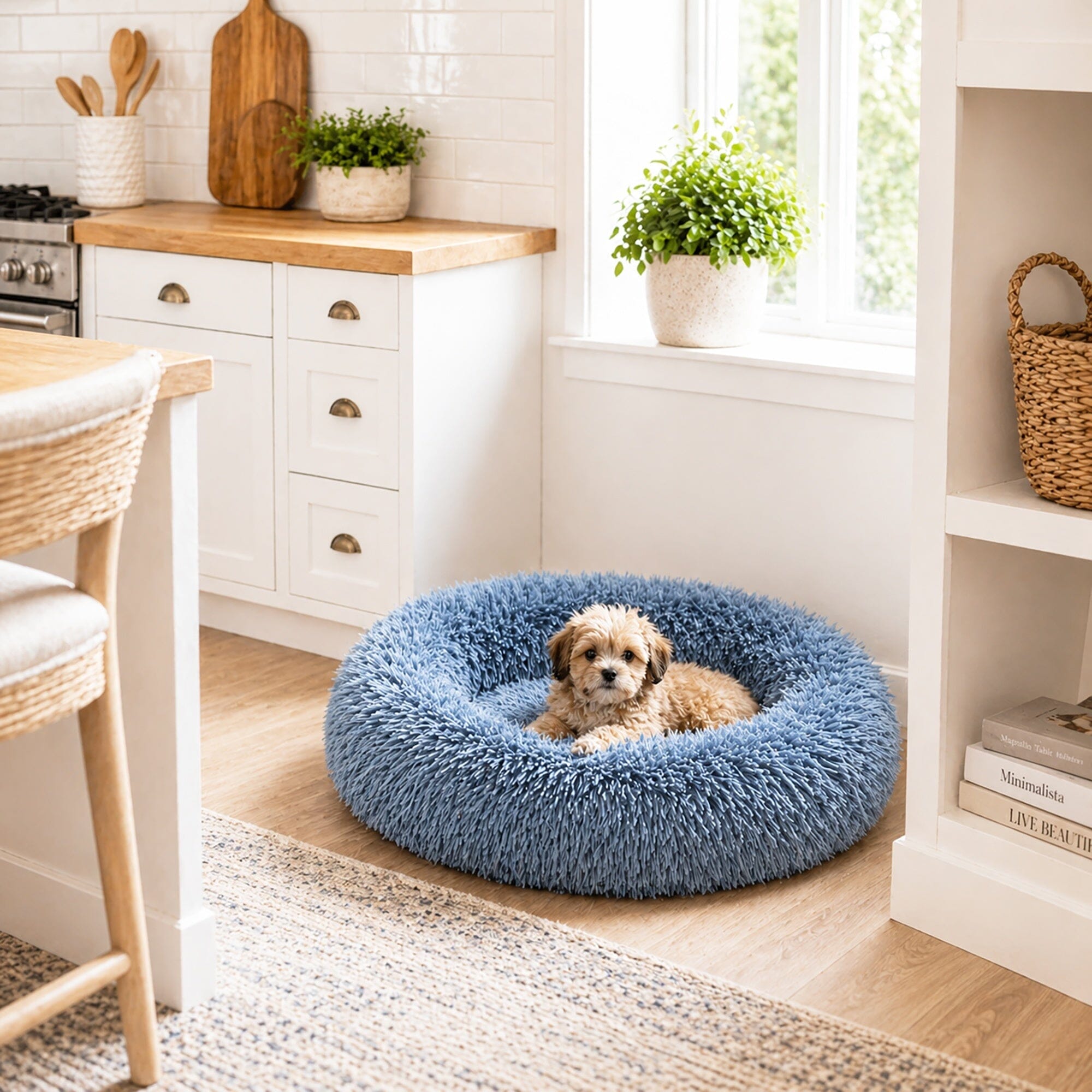 Pet Life® 'Nestler' High-Grade Plush and Soft Rounded Pet Bed