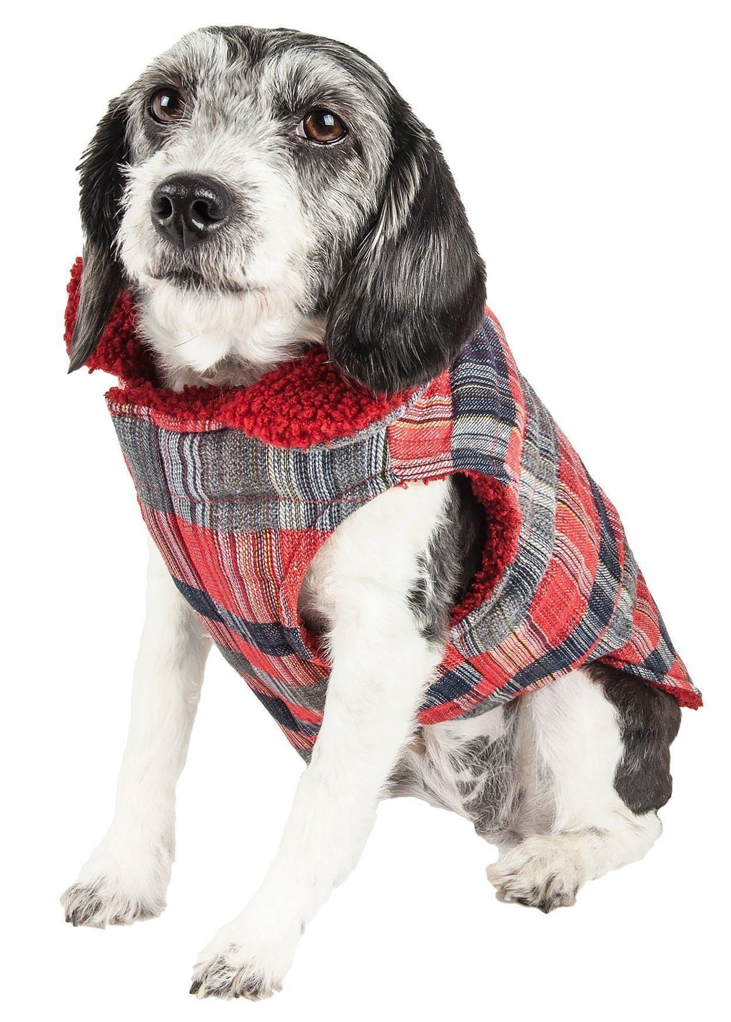 Pet Life® 'Scotty' Tartan Classical Insulated Fashion Plaid Dog Coat