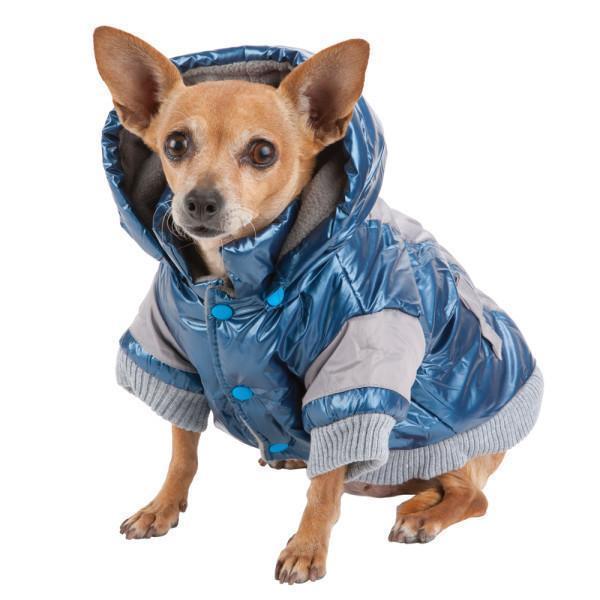 Pet Life® 'Vintage Aspen' 3M Insulated Sporty Ski Dog Jacket w/ Removable Hood