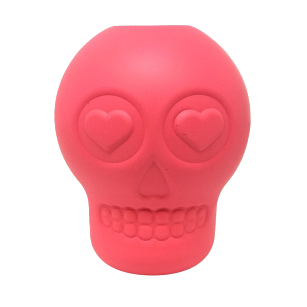 SodaPup® Sugar Skull Dog Chew Toy & Treat Dispenser - USA Made