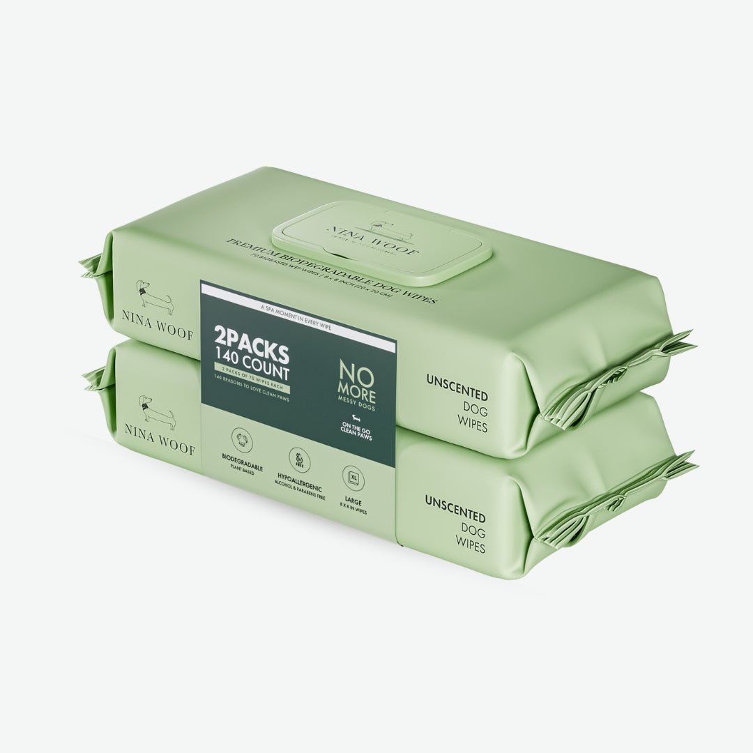 Premium Pet Wipes - Biodegradable and Plant-Based