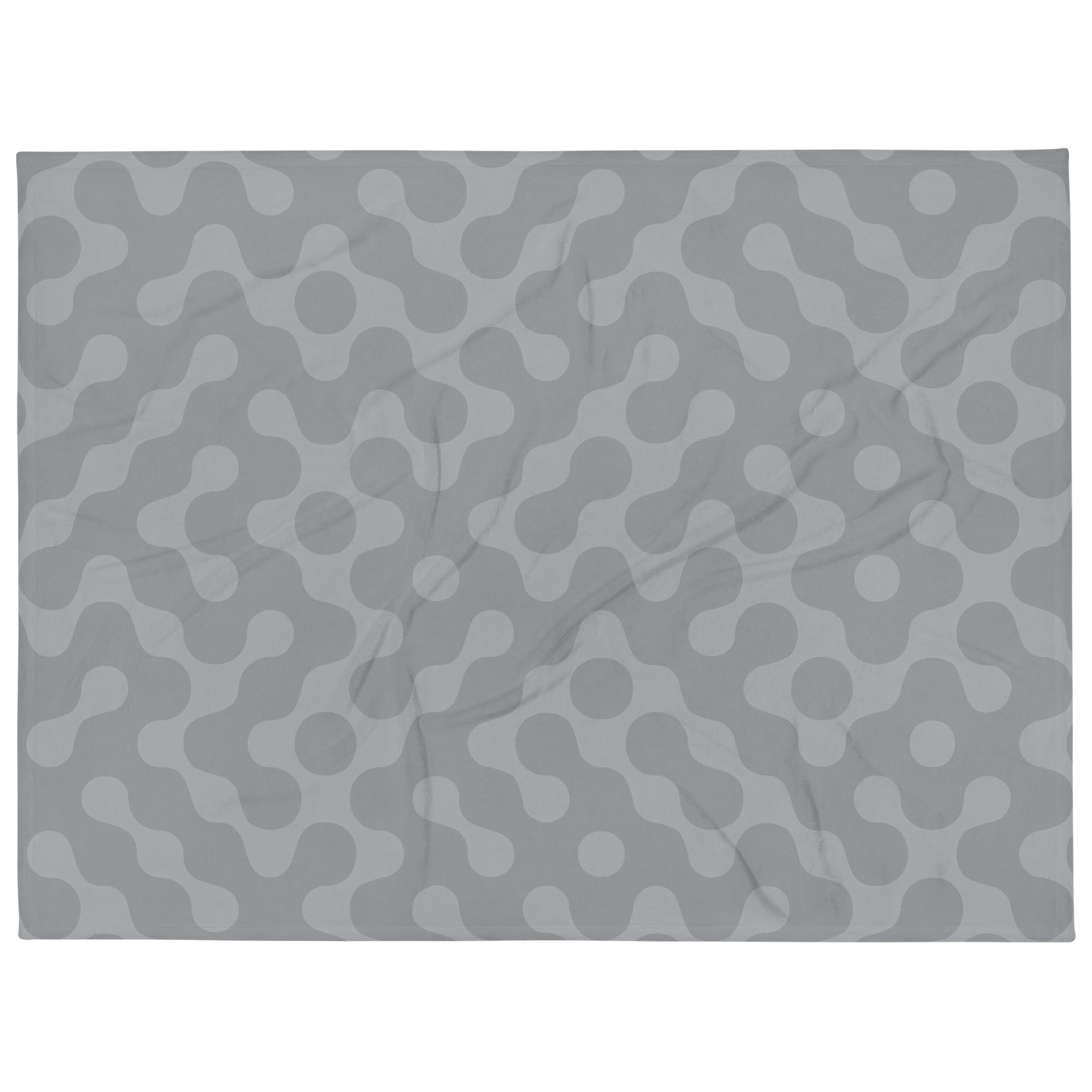 Sebastian & Clementine Gray Morphing Throw Blanket