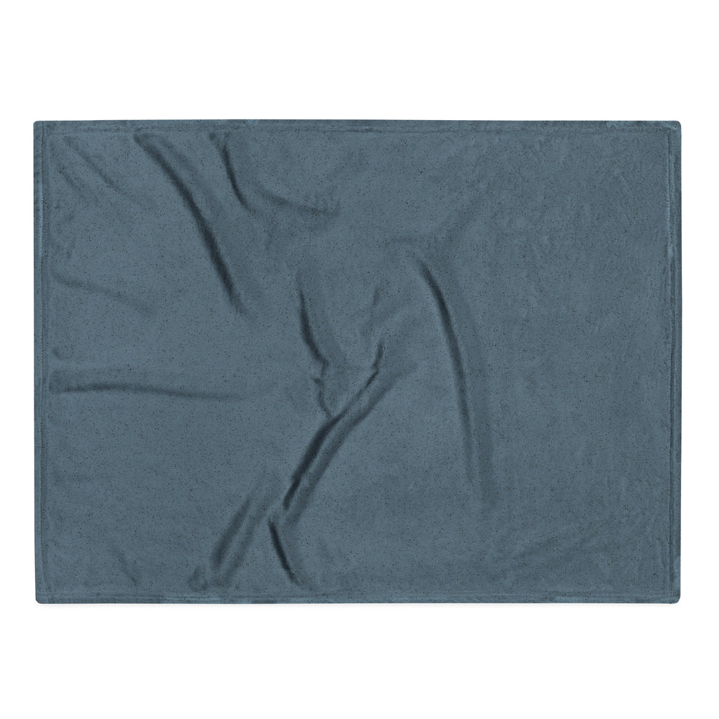 Sebastian & Clementine Blue Speckled Throw Blanket