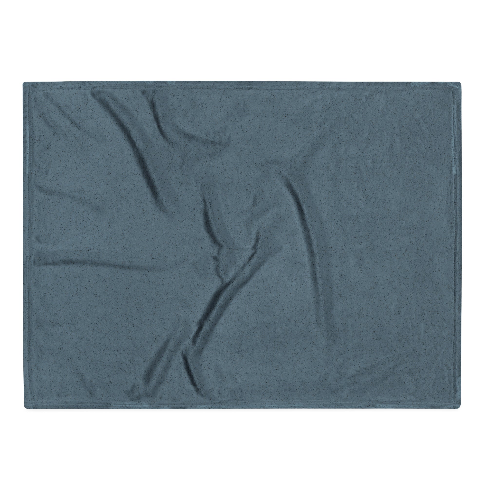 Sebastian & Clementine Blue Speckled Throw Blanket