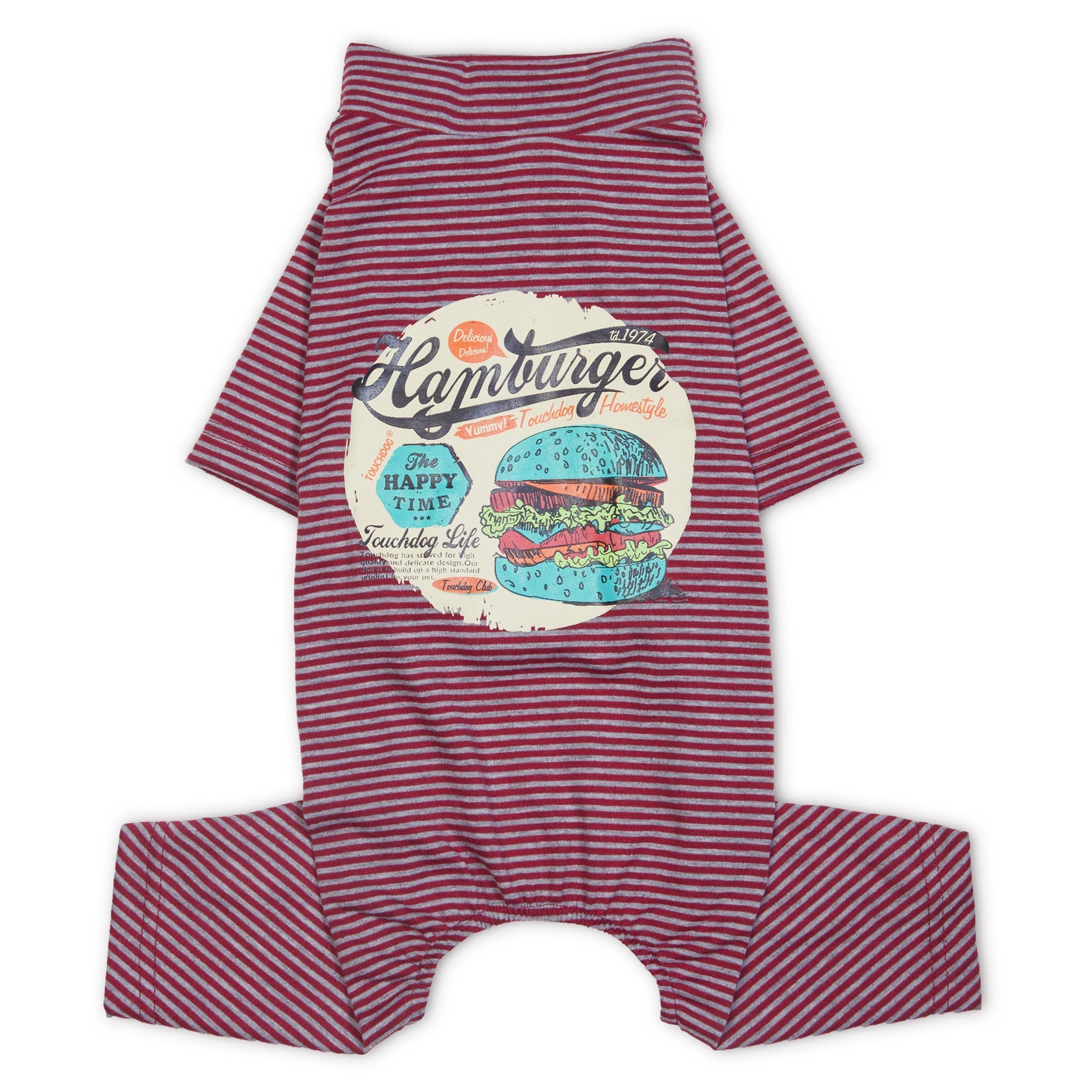 Touchdog® Onesie Lightweight and Breathable Full Body Dog Pajamas Jumpsuit