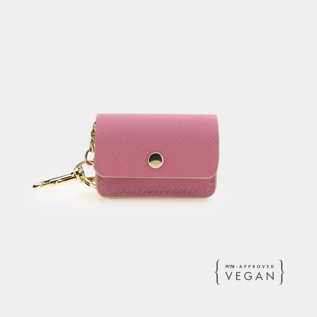 Nina Woof Waste Bag Holder - Vegan Leather - Bag Dispenser